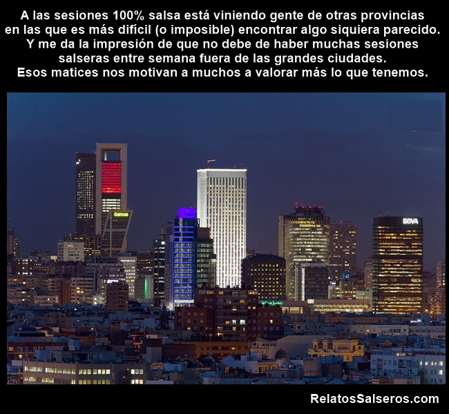 Sesiones salseras que se dan solo en grandes ciudades - Relatos Salseros