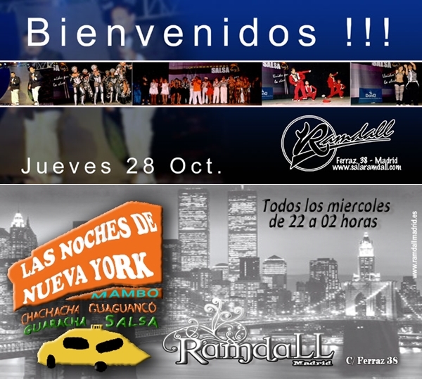 Flyers Ramdall Felix Garcia - Relatos Salseros