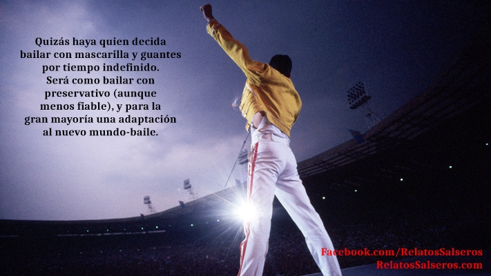 Bailar con mascarilla y guantes - Relatos Salseros (ii)