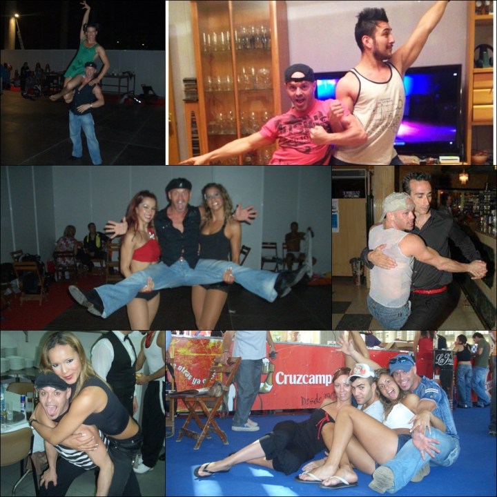 Adrian Carvajal - Anita Santos y Susana - Diana Montoya - Jose Antonio Soto - Juanito el colombiano - Mila Martinez David y Susa