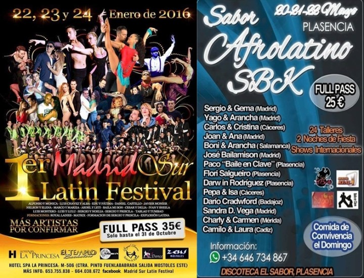 primer madrid latin sur festival 2016 sabor afrolatino sbk jose bailamison - relatossalseros.wordpress.com
