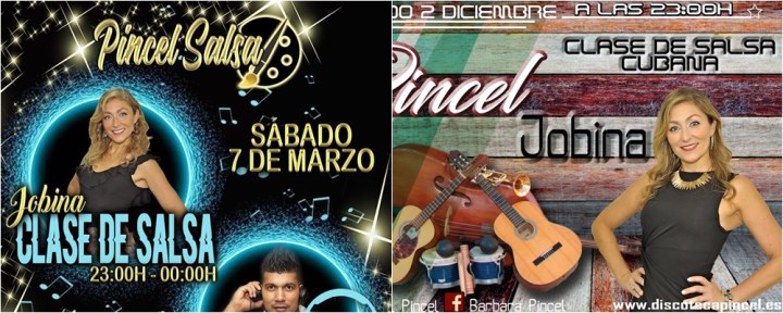 Carteles clase Salsa Pincel Jobina Rodriguez - Relatos Salseros