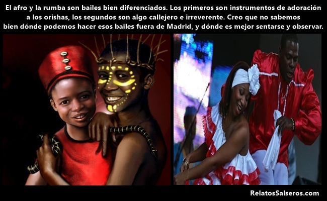 Afro y Rumba diferenciados Desconocimiento implicaciones - Relatos Salseros
