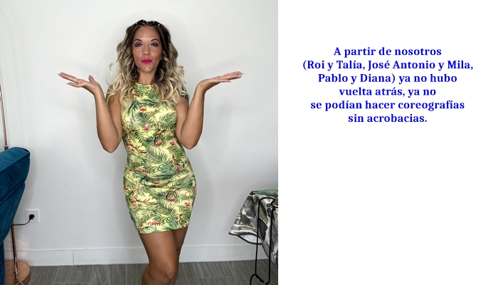 Acrobacias generacion Talia Gamarra - Relatos Salseros