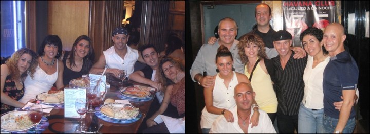 Mara Paz - Parche con Javier Murillo, Silvina, Yoel, Andrés, Blanca y Cristibal - Tony Escartin - Relatos Salseros